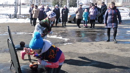 В селе Чумаево отметили весенние праздники