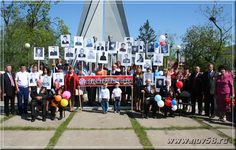 Фотография на память на праздновании Дня победы в Русском Камешкире | Новь