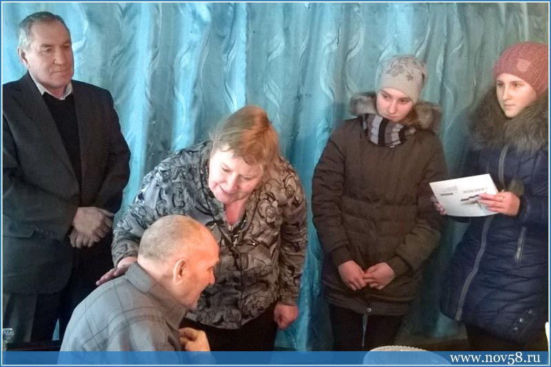 Ветеран войны из села Кулясово отметил девяностолетний юбилей
