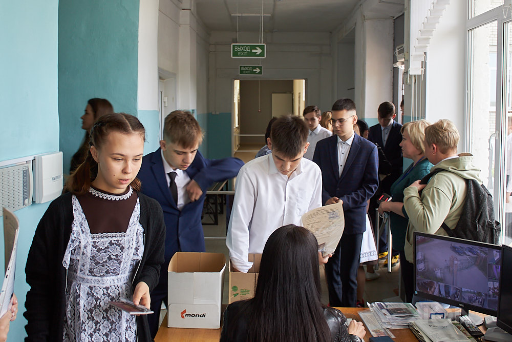 Камешкирские школьники сдали первый в этом году выпускной экзамен